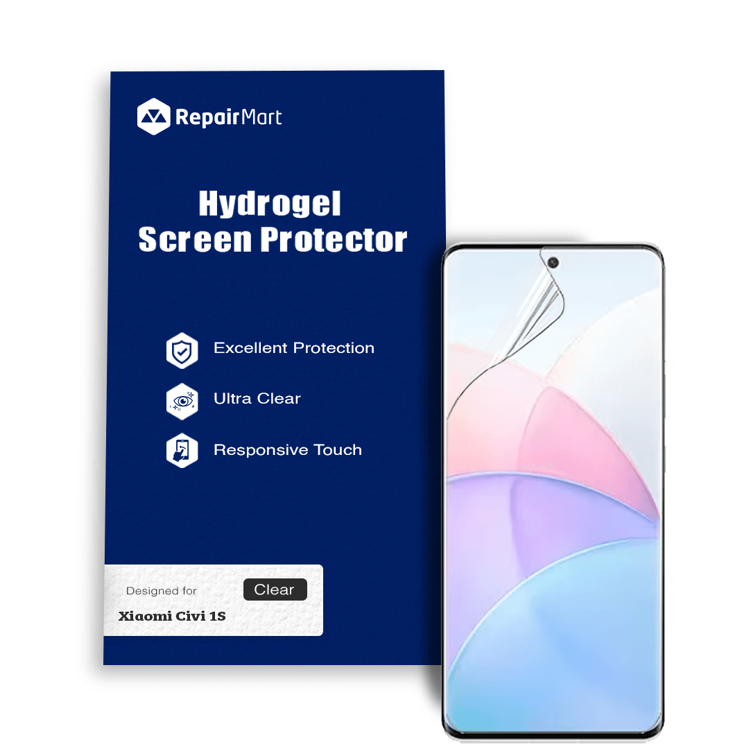 Xiaomi Civi 1S Compatible Premium Hydrogel Screen Protector With Full Coverage Ultra HD