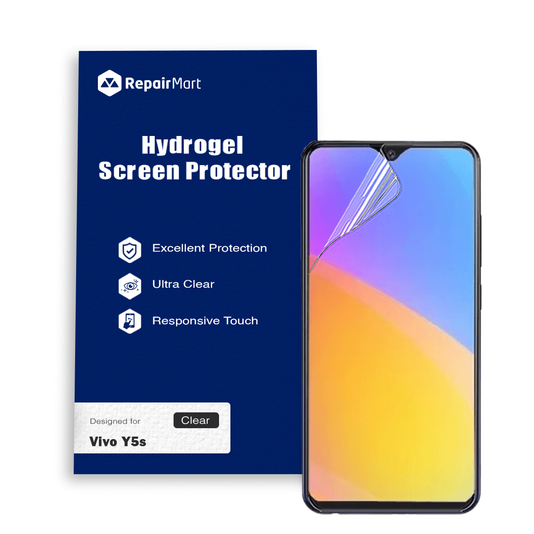 Vivo Y5s Compatible Premium Hydrogel Screen Protector With Full Coverage Ultra HD