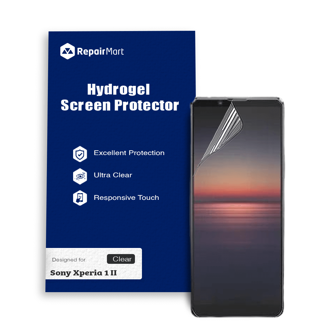 Sony Xperia 1 II Premium Hydrogel Screen Protector With Full Coverage Ultra HD