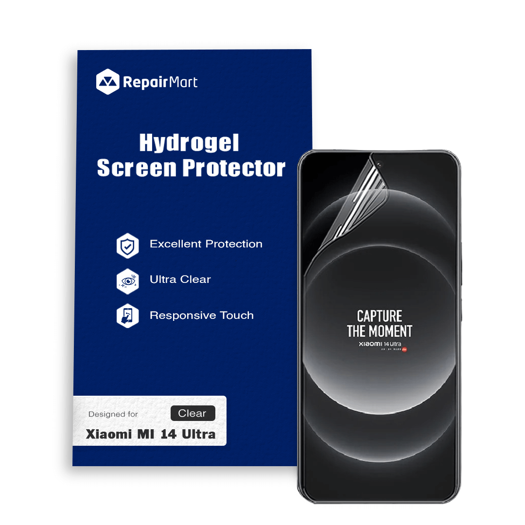 MI 14 Ultra Compatible Premium Hydrogel Screen Protector With Full Coverage Ultra HD