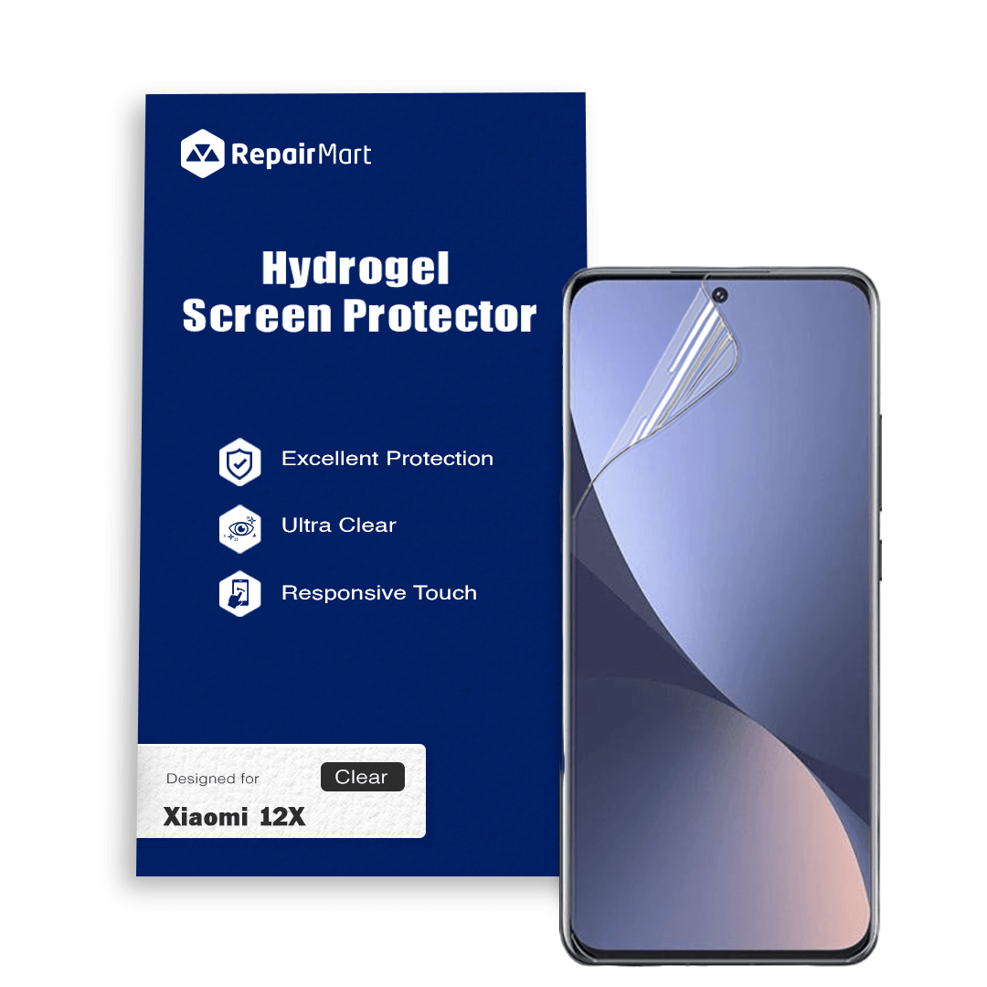 Xiaomi 12X Compatible Premium Hydrogel Screen Protector With Full Coverage Ultra HD