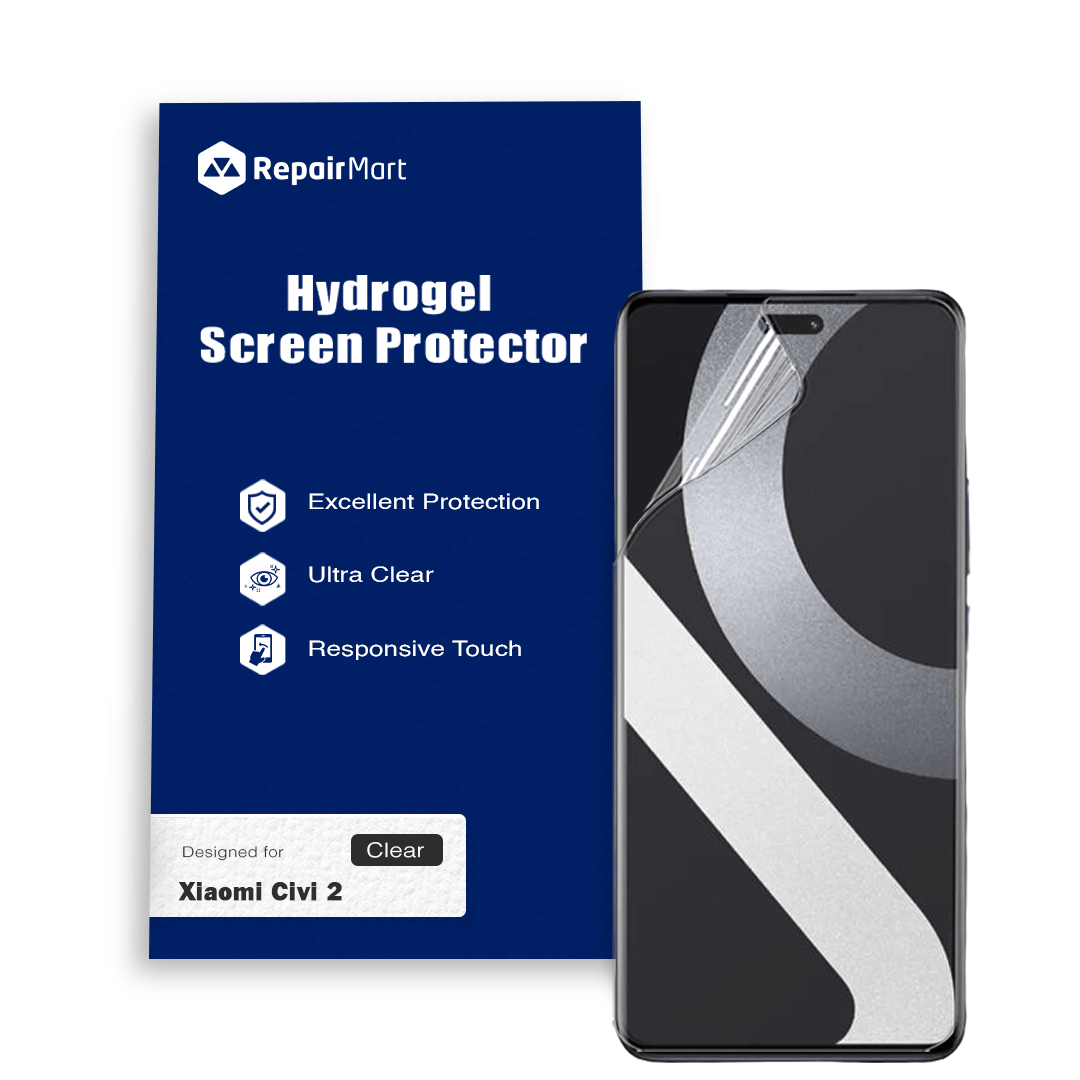 Xiaomi Civi 2 Compatible Premium Hydrogel Screen Protector With Full Coverage Ultra HD