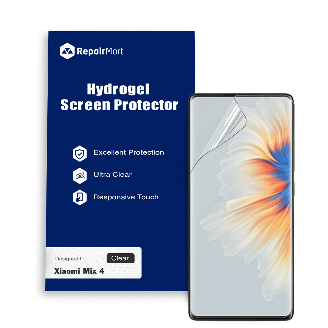 Xiaomi Mix 4 Compatible Premium Hydrogel Screen Protector With Full Coverage Ultra HD