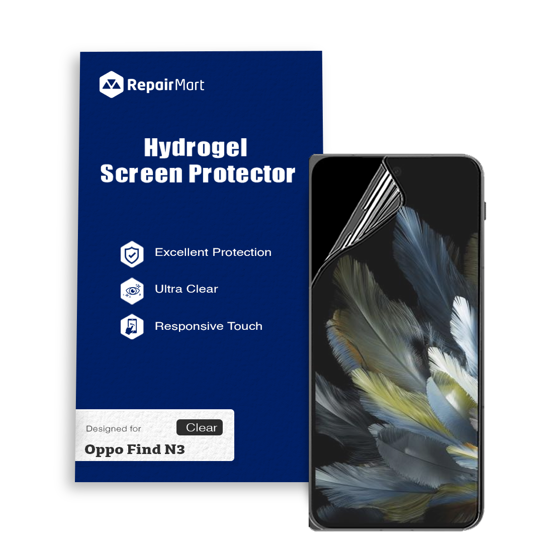 Oppo Find N3 Compatible Premium Hydrogel Screen Protector With Full Coverage Ultra HD