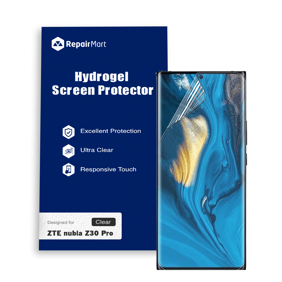 ZTE Nubia Z30 Pro Compatible Premium Hydrogel Screen Protector With Full Coverage Ultra HD