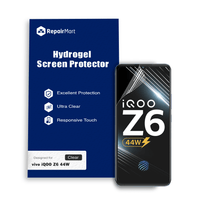 Thumbnail for Vivo iQOO Z6 44W Compatible Premium Hydrogel Screen Protector With Full Coverage Ultra HD