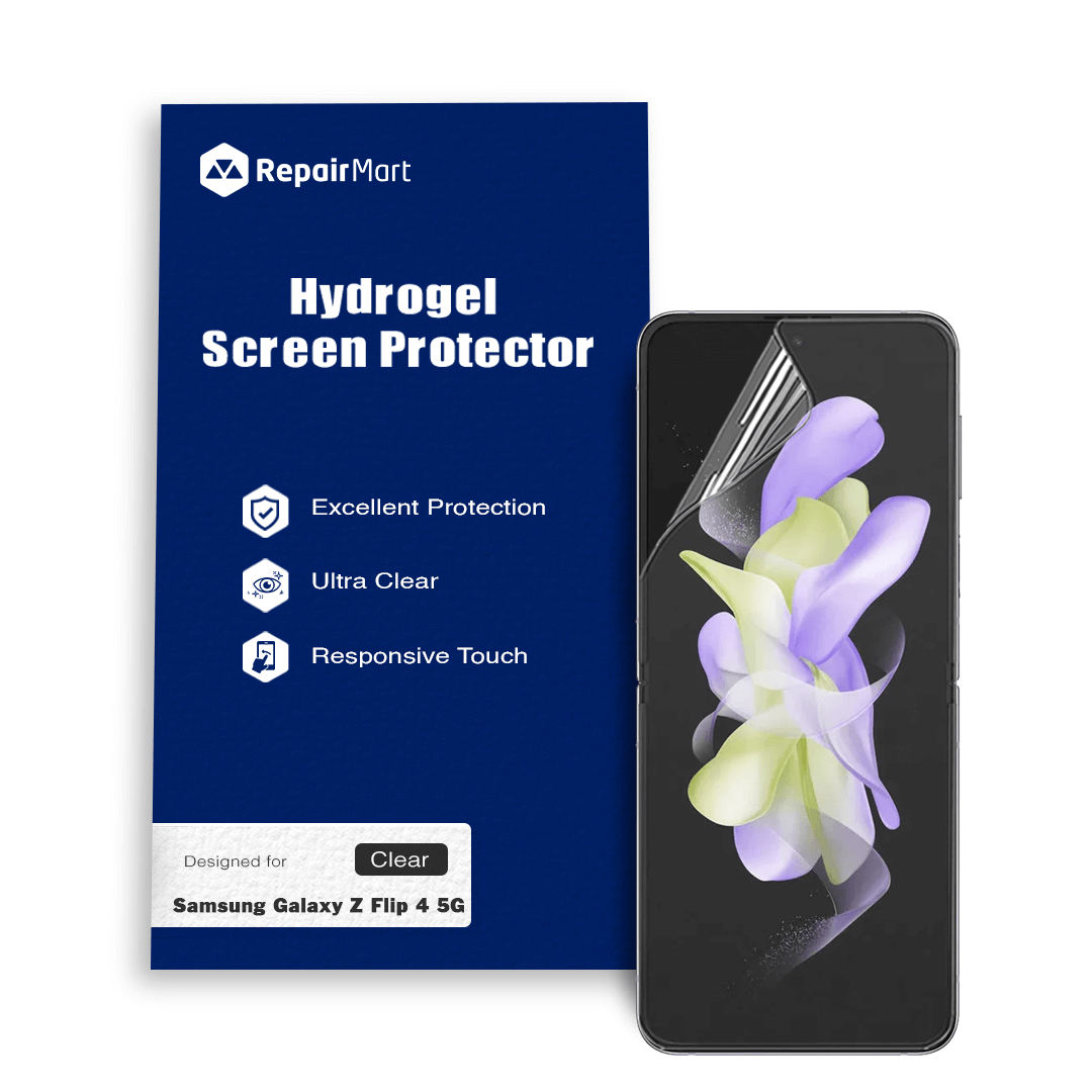 Samsung Galaxy Z Flip4 5G Compatible Premium Hydrogel Screen Protector With Full Coverage Ultra HD
