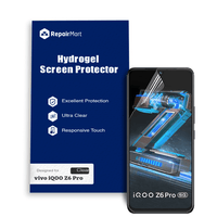 Thumbnail for Vivo iQOO Z6 Pro Compatible Premium Hydrogel Screen Protector With Full Coverage Ultra HD