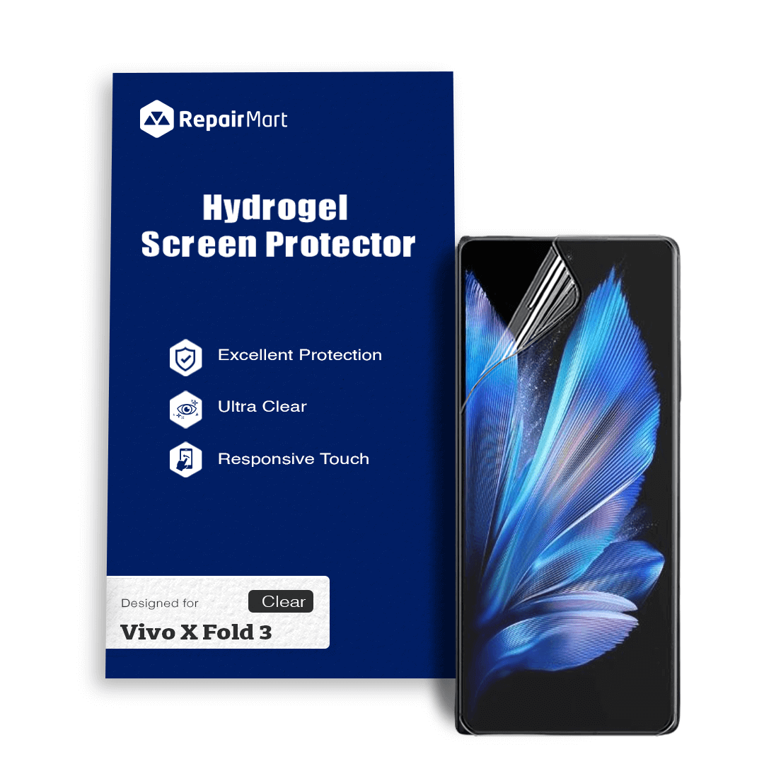 Vivo X Fold3 Pro Compatible Premium Hydrogel Screen Protector With Full Coverage Ultra HD