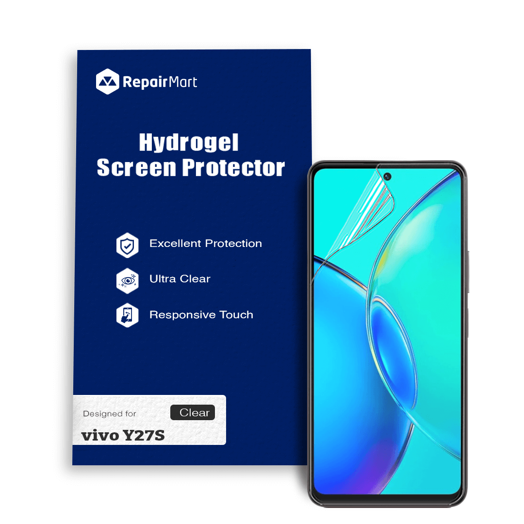 Vivo Y27s Compatible Premium Hydrogel Screen Protector With Full Coverage Ultra HD
