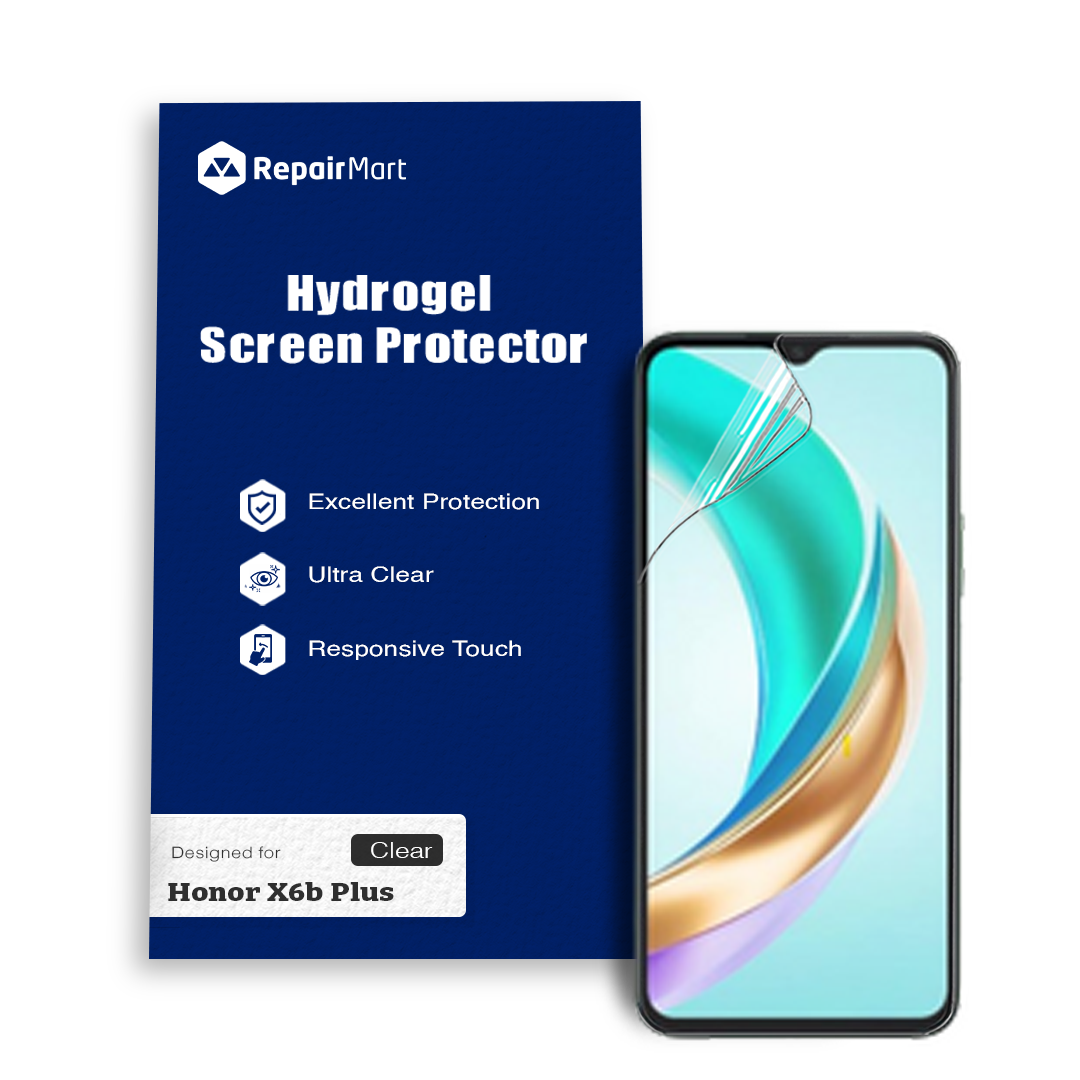 Honor X6b Plus Compatible Hydrogel Screen Protector Full Cover [2 Pack]