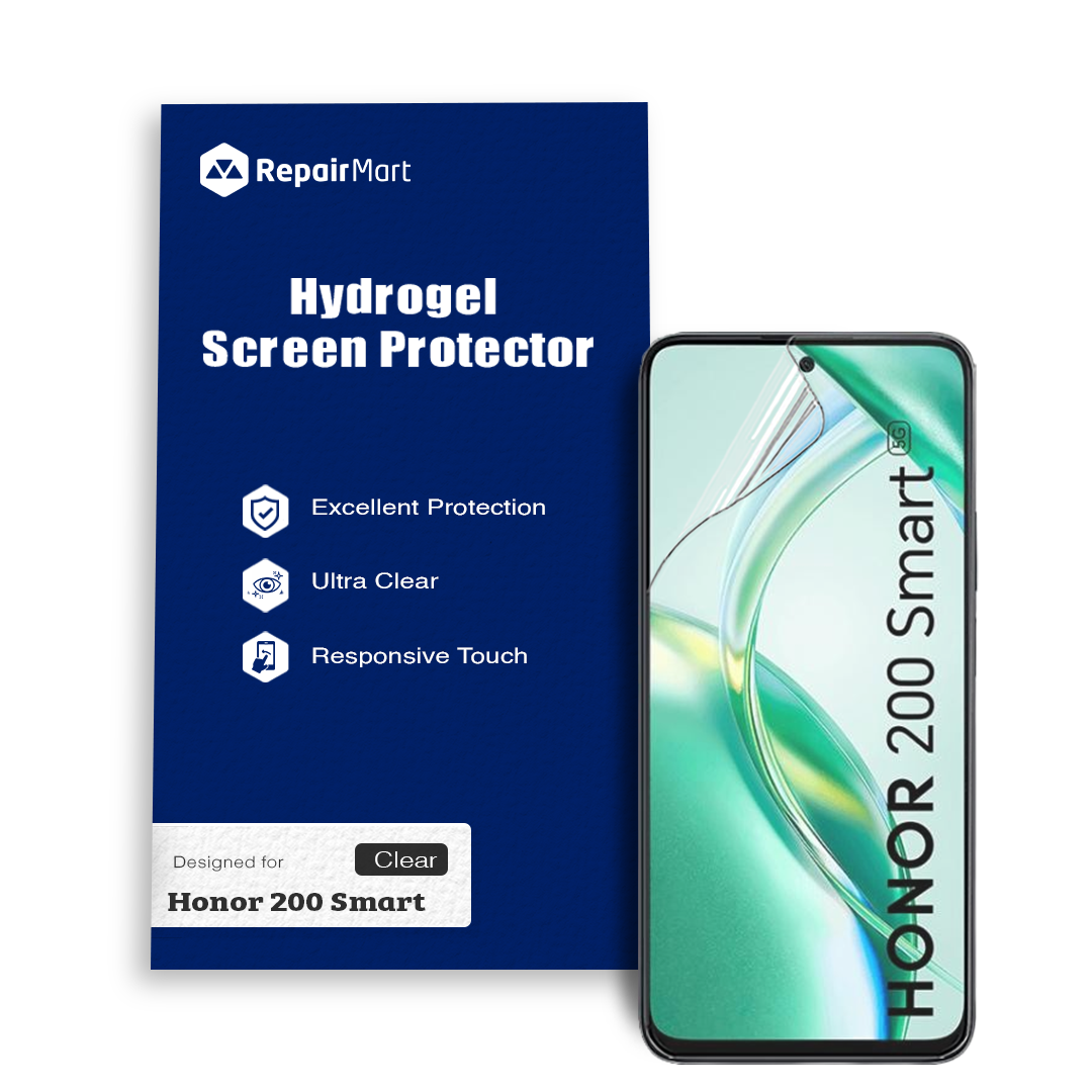 Honor 200 Smart Compatible Hydrogel Screen Protector Full Cover [2 Pack]