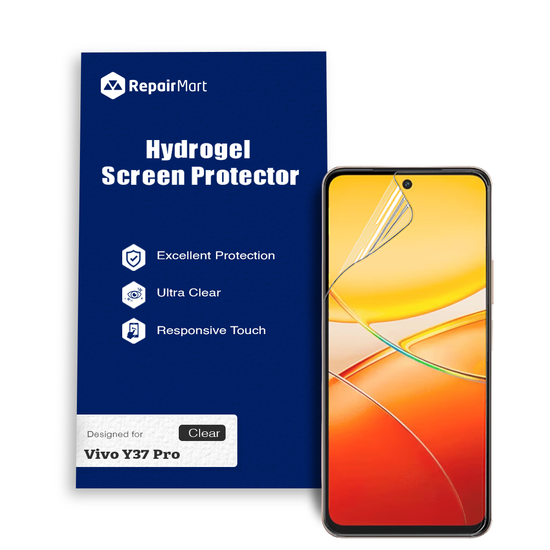 Vivo Y37 Pro Compatible Premium Hydrogel Screen Protector With Full Coverage Ultra HD