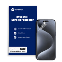 Thumbnail for iPhone 16 Pro Max Compatible Premium Hydrogel Screen Protector Full Coverage Ultra HD