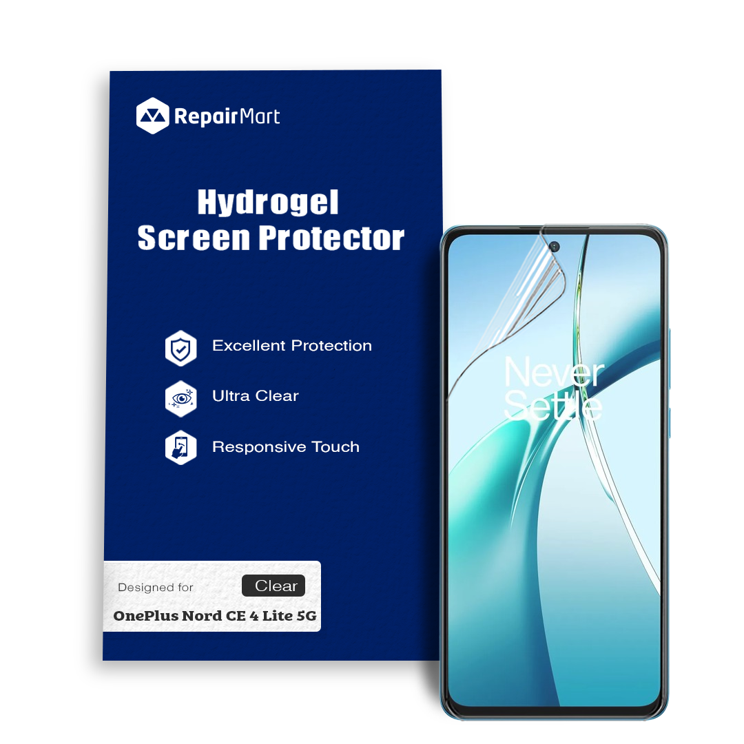 OnePlus Nord CE4 Lite 5G Compatible Premium Hydrogel Screen Protector With Full Coverage Ultra HD