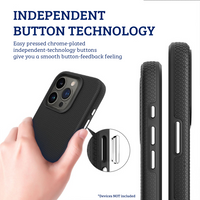 Thumbnail for iPhone 16 Rugged Shockproof Case Cover: MagSafe Compatible, High-Quality, Fingerprint-Resistant, Hard Protection - Navy