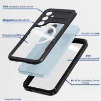 Thumbnail for Samsung Galaxy S24 Compatible Case Cover With Redpepper Dot+ IP68 Waterproof Case Compatible With Magsafe Technology