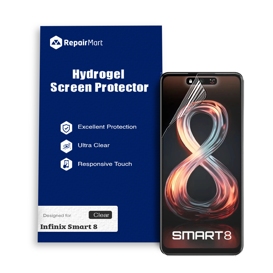 Infinix Smart 8 Compatible Premium Hydrogel Screen Protector