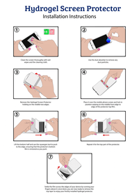 Thumbnail for TCL 40 XL Compatible Premium Hydrogel Screen Protector With Full Coverage Ultra HD