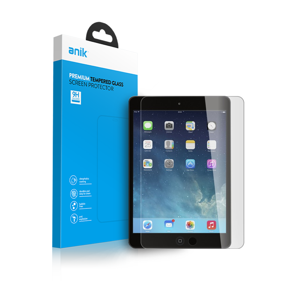 Anik Premium Full Edge Coverage High-Quality Clear Tempered Glass Screen Protector fit for iPad 3