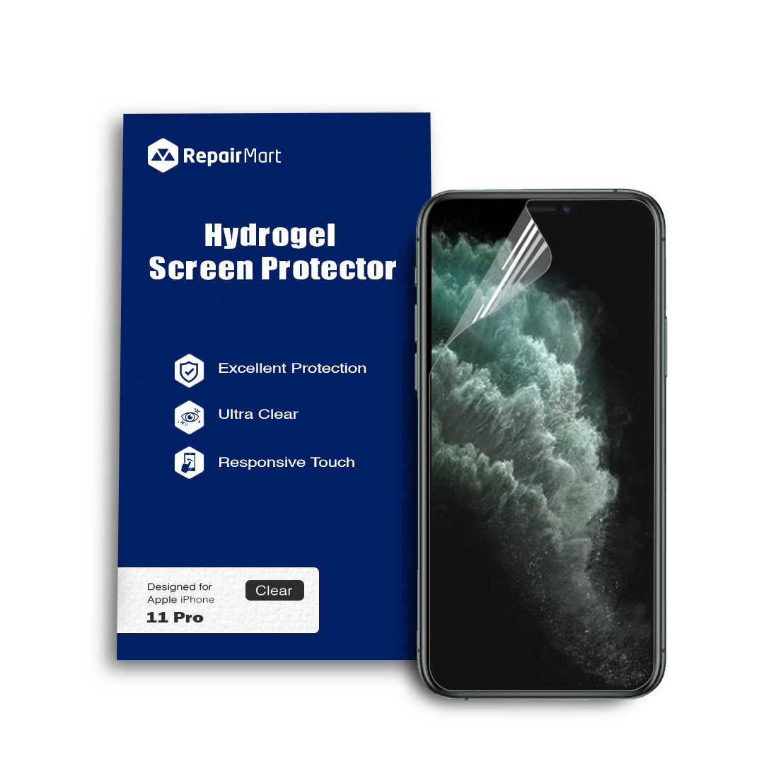 iPhone 11 Pro Compatible Premium Hydrogel Screen Protector With Full Coverage Ultra HD
