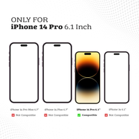 Thumbnail for iPhone 14 Pro Tough Full Waterproof Case Cover: IP68 Rated, Wear & Shock-Resistant, and MagSafe Compatible