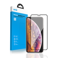 Thumbnail for Anik Premium Full Edge Coverage High-Quality Full Faced Tempered Glass Screen Protector fit for iPhone XS Max