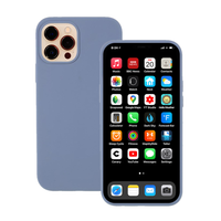 Thumbnail for iPhone 12 Pro Max Compatible Case Cover with Premium Silicone – Lavender Grey