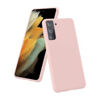 Thumbnail for Samsung Galaxy S22 Plus Compatible Case Cover With Liquid Silicone - Pink