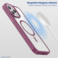 Thumbnail for iPhone 11 Compatible Case Cover With Metal Camera Lens Protection And Compatible With MagSafe Technology  - Pink