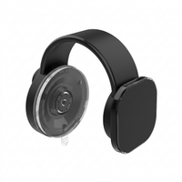 Thumbnail for Magnetic Car Phone Holder Black — 360° Rotation, MagSafe Compatible, Strong Magnetic Mount | Australian Stock