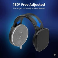 Thumbnail for Magnetic Car Phone Holder Black — 360° Rotation, MagSafe Compatible, Strong Magnetic Mount | Australian Stock