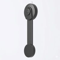 Thumbnail for Magnetic Phone Holder Black — Compact Car Mount, MagSafe Compatible, Universal Fit Air Vent Holder | Australian Stock