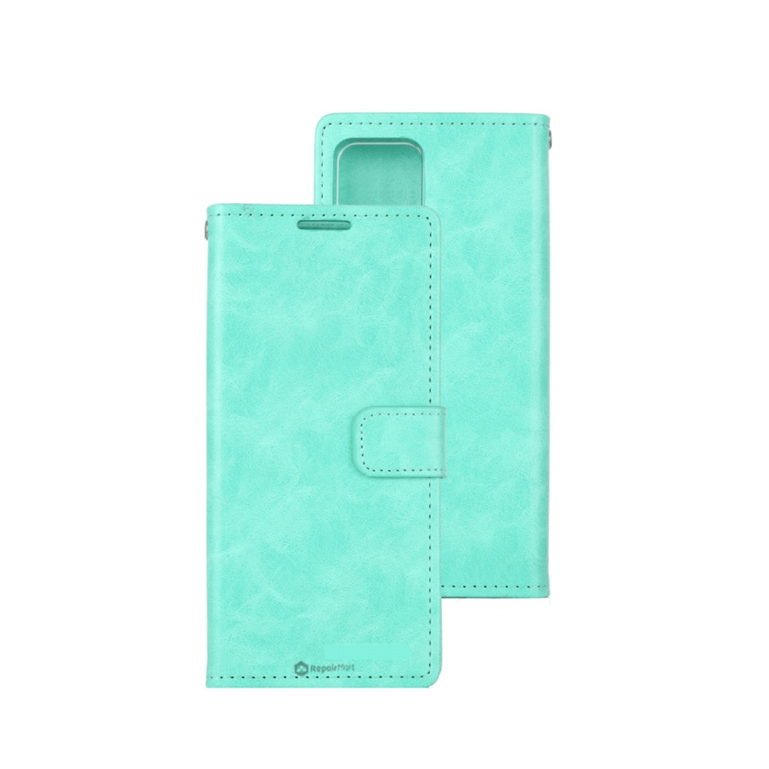 iPhone 15 Plus Case Cover Compatible With Bluemoon Diary - Mint