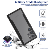 Thumbnail for Samsung Galaxy S24 Ultra Compatible Case Cover With Shockproof Heavy Duty Armor - Iridescent