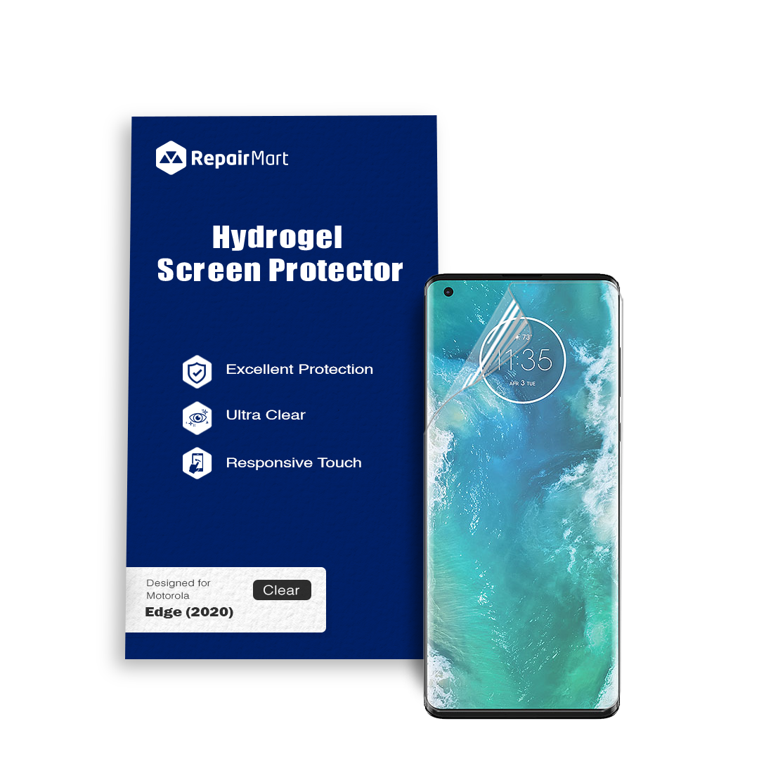 Full Coverage Ultra HD Premium Hydrogel Screen Protector Fit For Motorola Edge (2020)