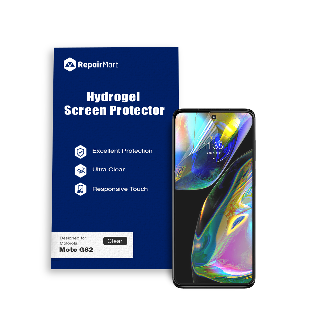 Motorola Moto G82 Compatible Premium Hydrogel Screen Protector With Full Coverage Ultra HD