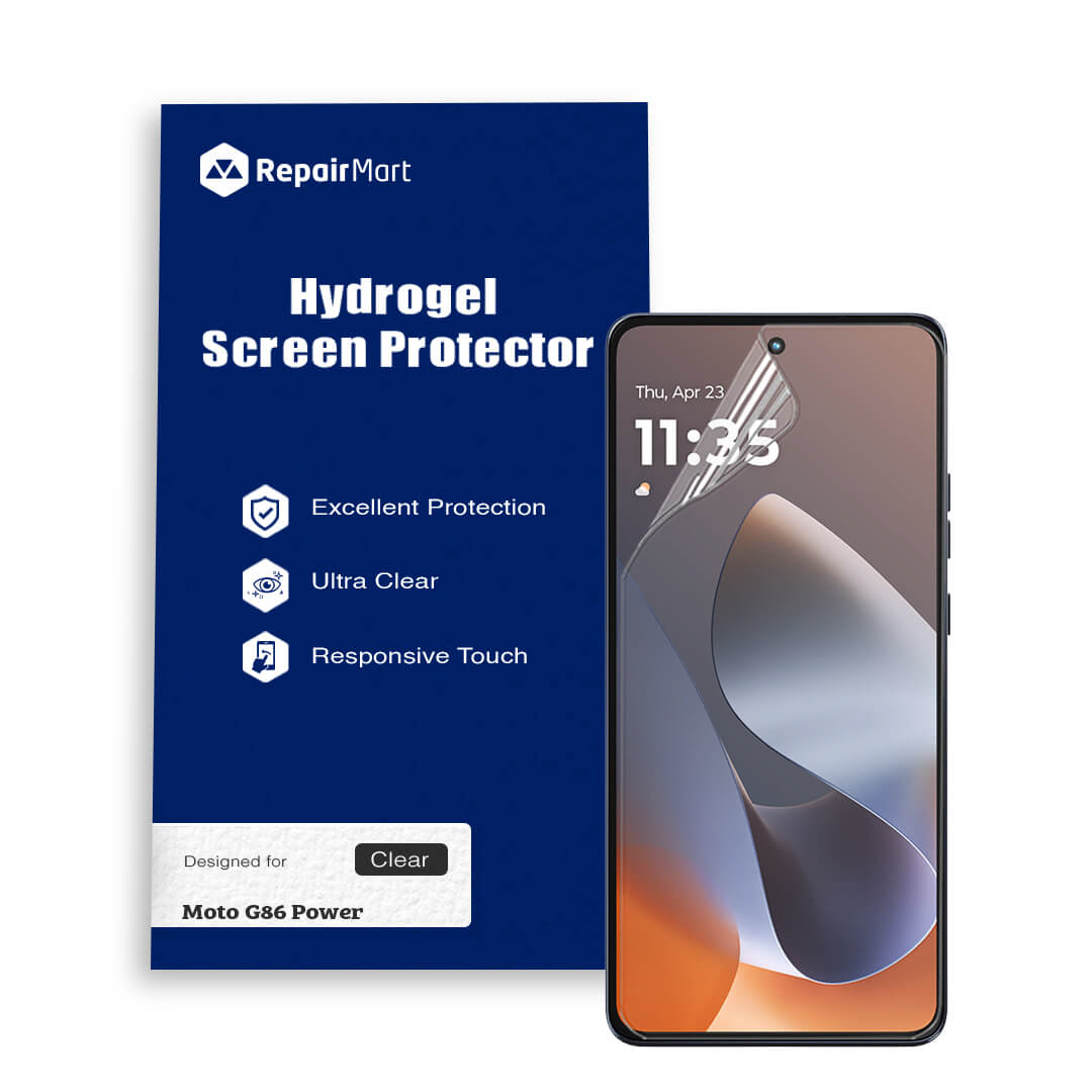 Motorola Moto G86 Power Hydrogel Screen Protector Film – Scratch-Resistant Protective Screen Guard Single and Double Pack Australian Stock