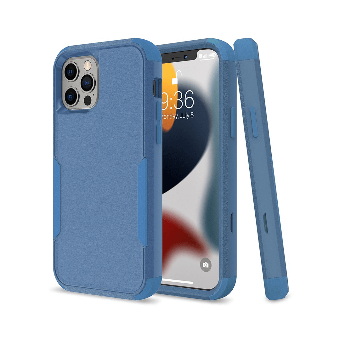 iPhone 13 Pro Compatible Case Cover With Premium Shockproof Heavy Duty Armor-Navy