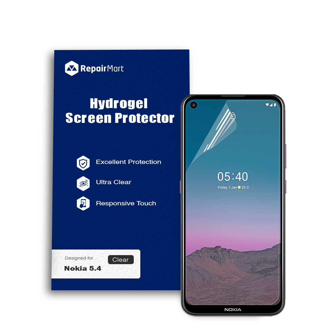 Full Coverage Ultra HD Premium Hydrogel Screen Protector Fit For Nokia 5.4