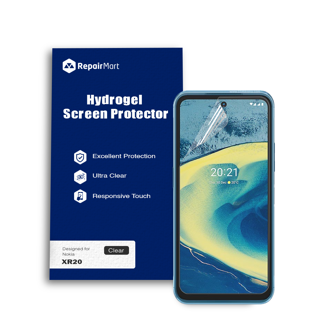 Full Coverage Ultra HD Premium Hydrogel Screen Protector Fit For Nokia XR20