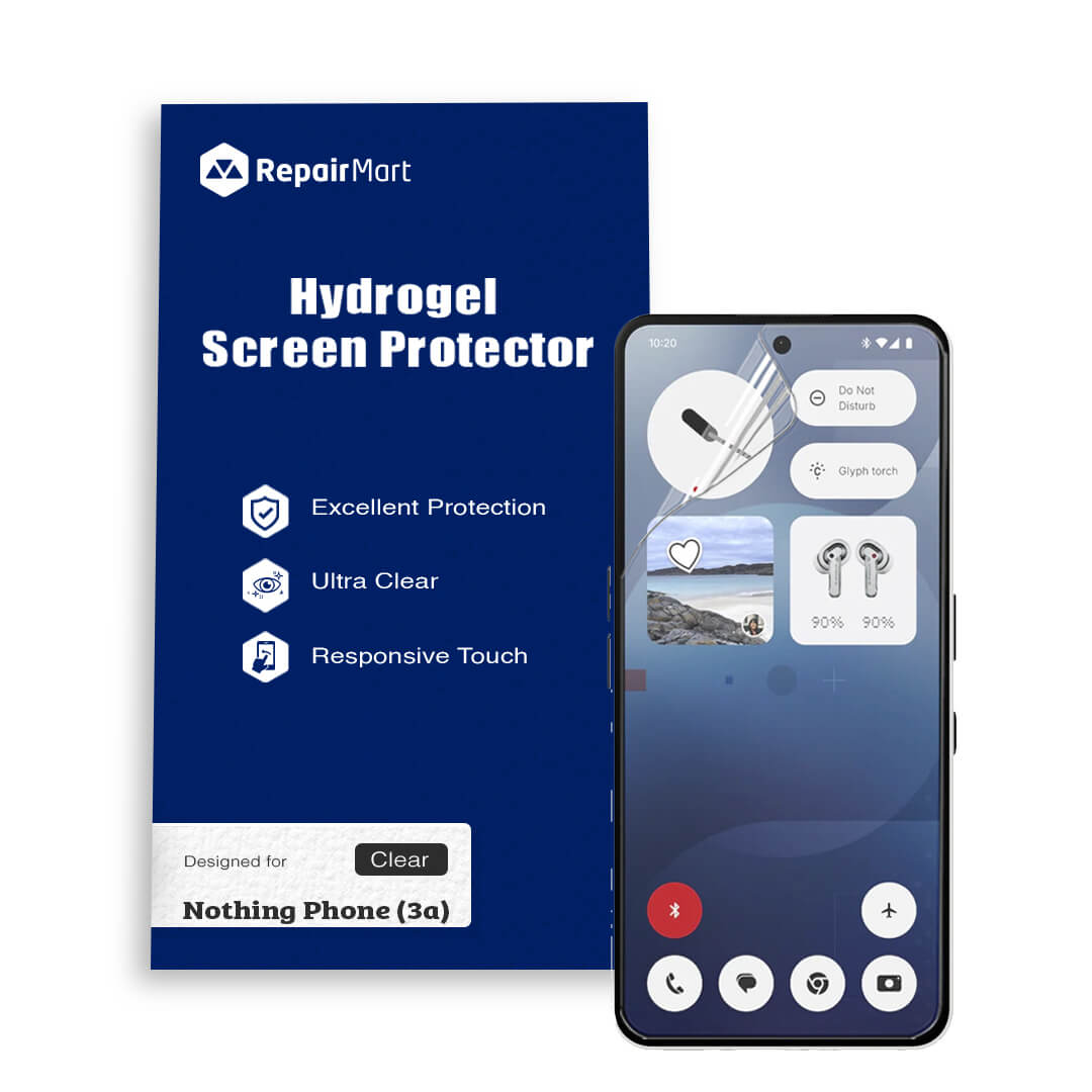Nothing Phone 3a Hydrogel Screen Protector Film – Scratch-Resistant Protective Screen Guard Single and Double Pack Australian Stock for Sydney Melbourne Brisbane Perth