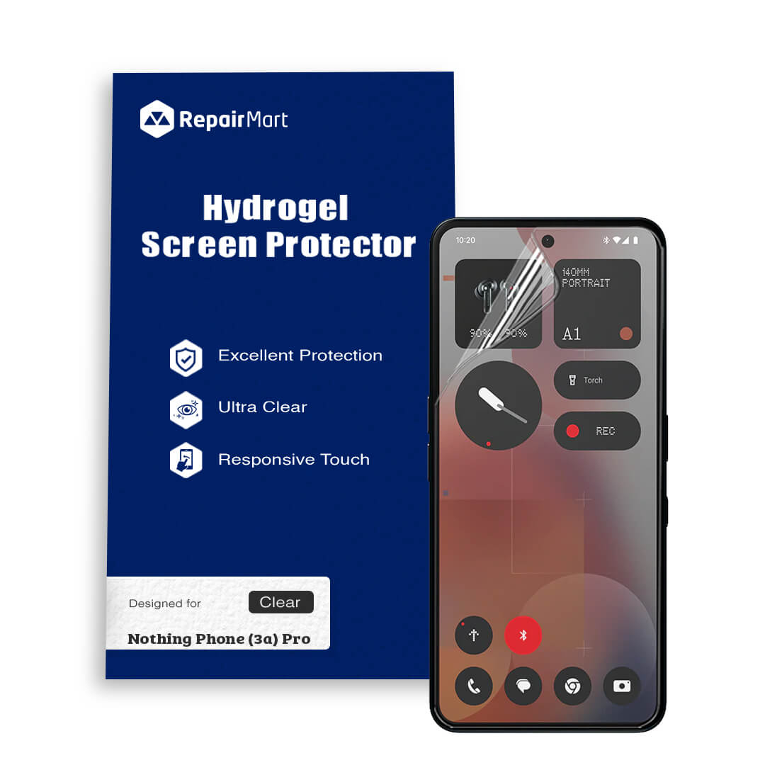 Nothing Phone 3a Pro Hydrogel Screen Protector Film – Scratch-Resistant Protective Screen Guard Single and Double Pack Australian Stock for Sydney Melbourne Brisbane Perth