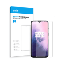 Thumbnail for Anik Premium Full Edge Coverage High-Quality Clear Tempered Glass Screen Protector fit for OnePlus 7