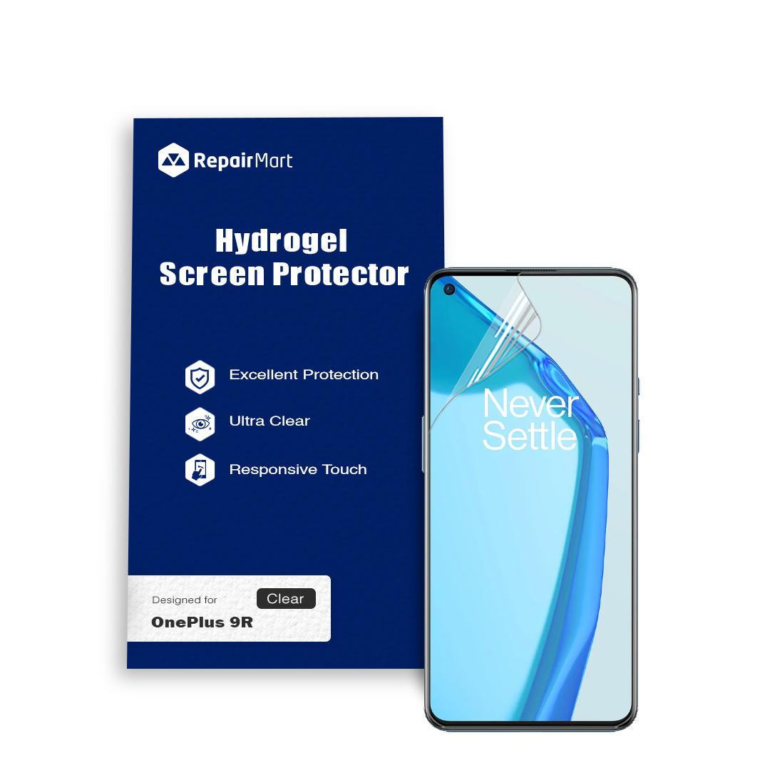 OnePlus 9R Compatible Premium Hydrogel Screen Protector With Full Coverage Ultra HD