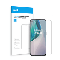 Thumbnail for Anik Premium Full Edge Coverage High-Quality Clear Tempered Glass Screen Protector fit for OnePlus Nord N10 5G