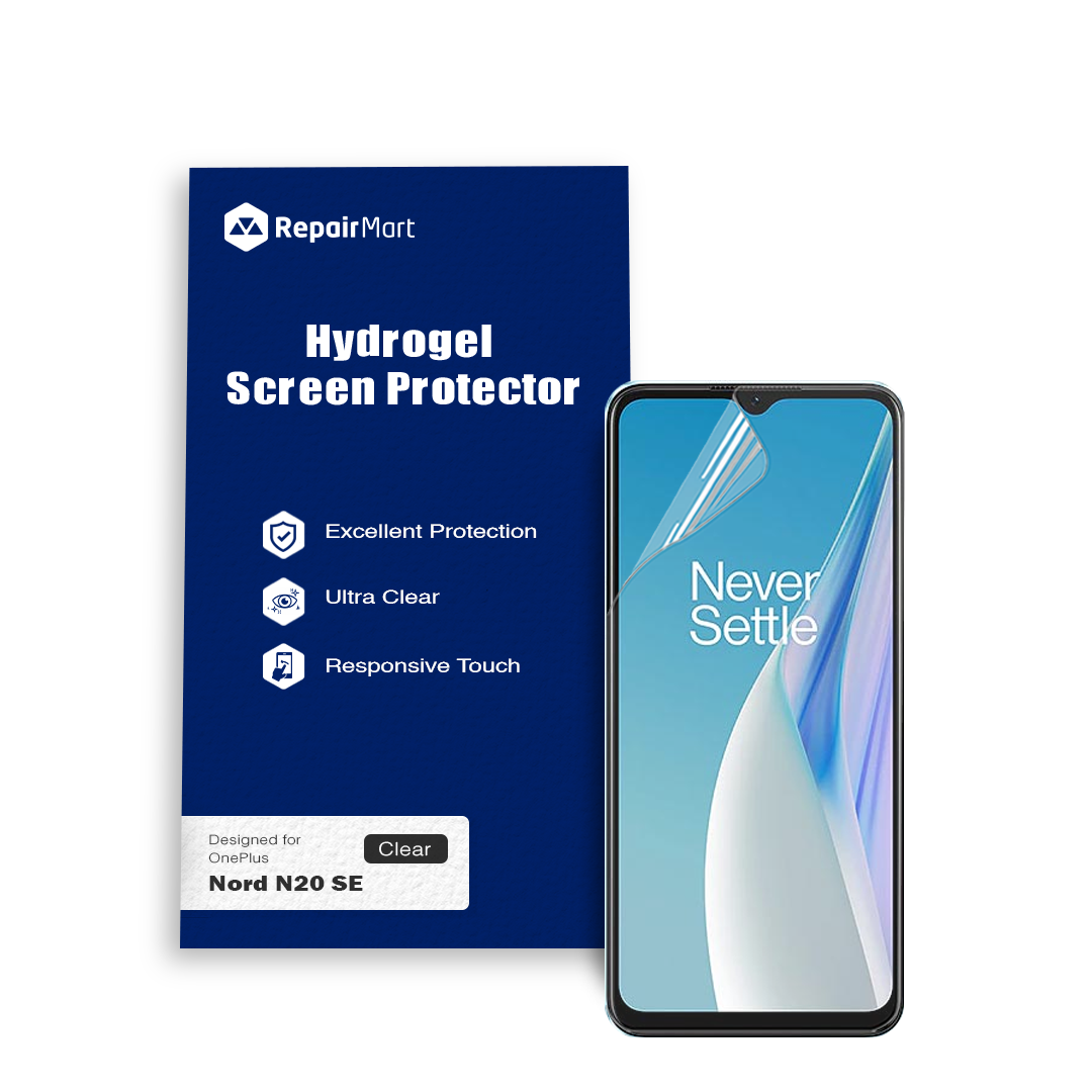 OnePlus Nord N20 SE Compatible Premium Hydrogel Screen Protector With Full Coverage Ultra HD