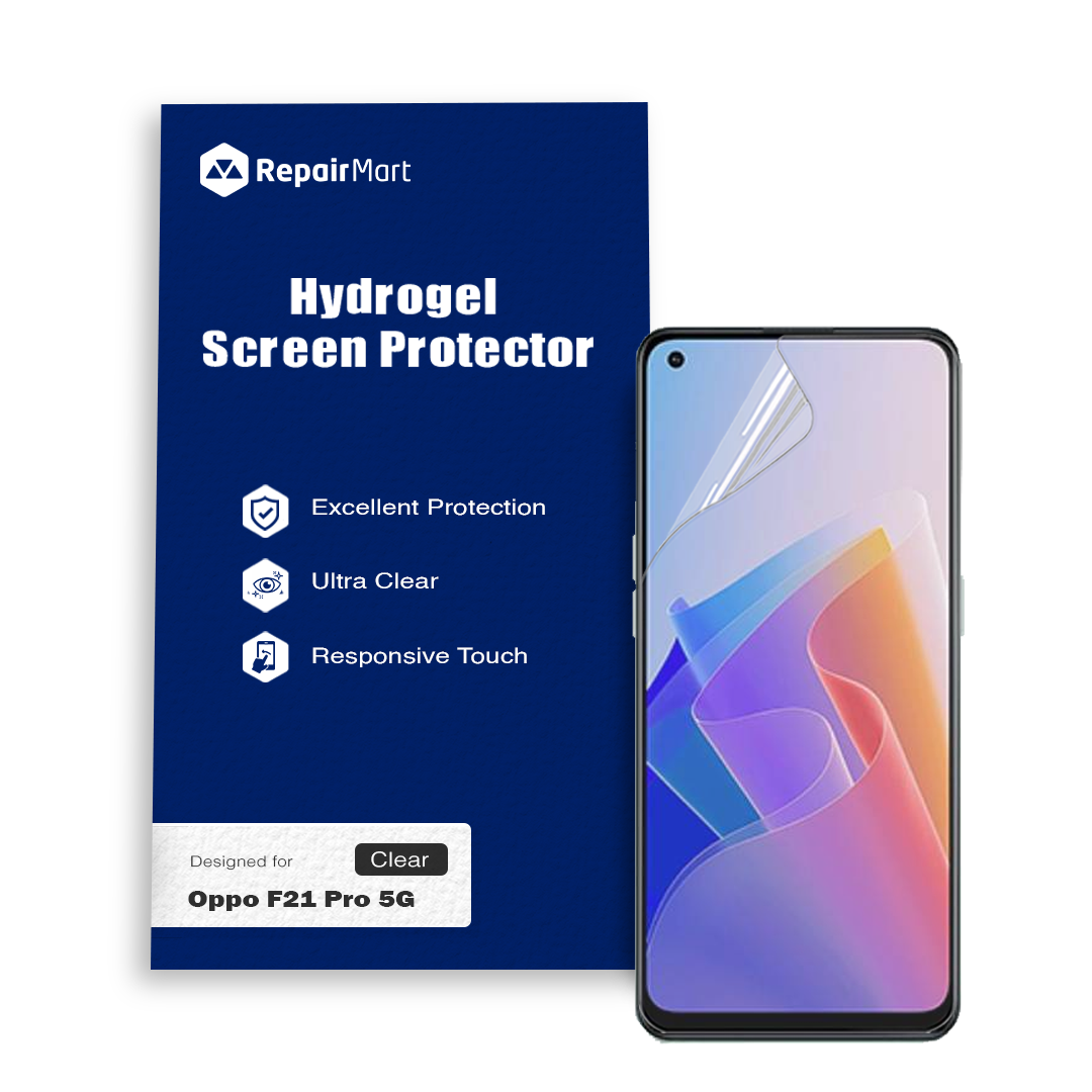 Oppo F21 Compatible Premium Hydrogel Screen Protector With Full Coverage Ultra HD