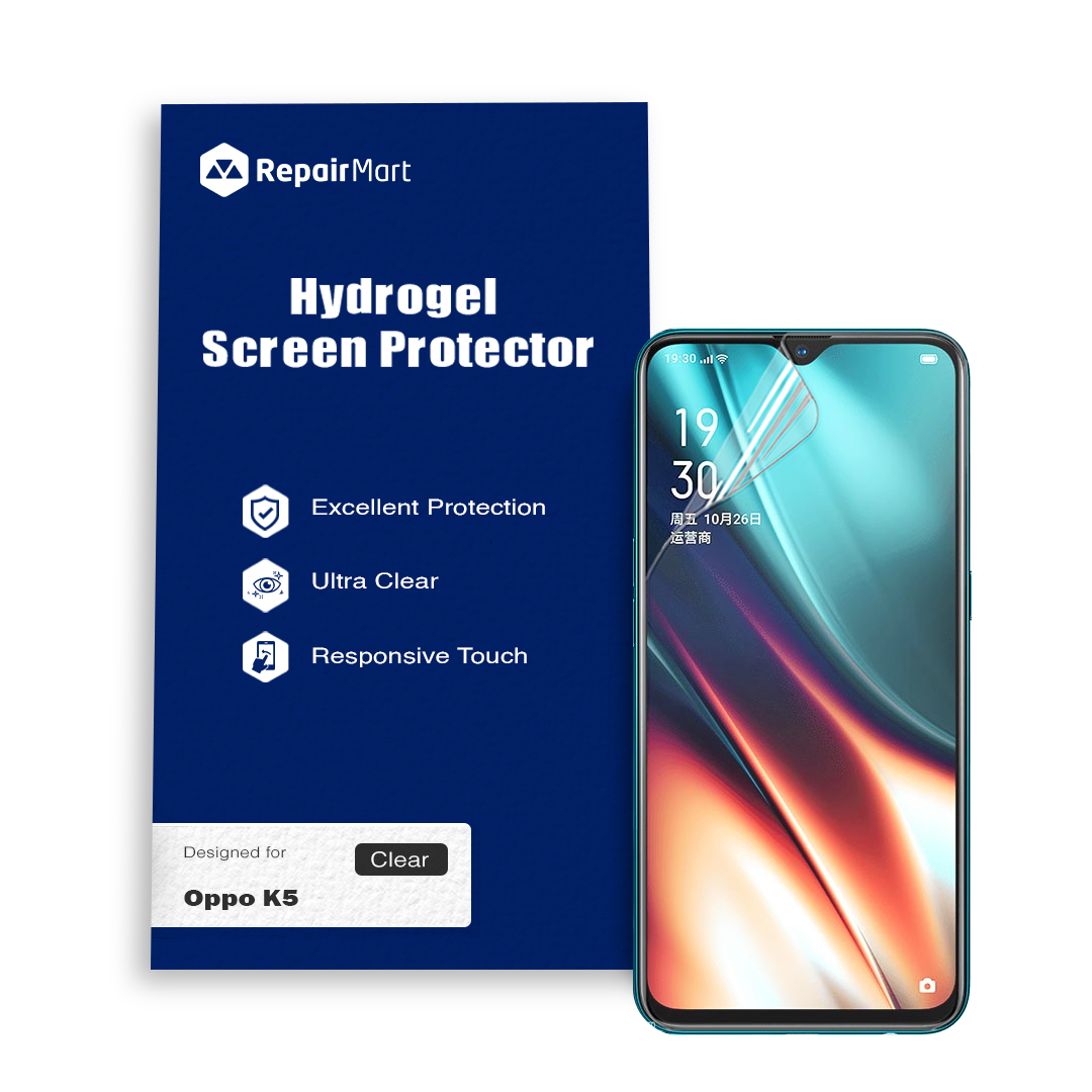 Oppo K5 Compatible Premium Hydrogel Screen Protector With Full Coverage Ultra HD