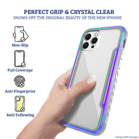 Thumbnail for iPhone 11 Pro Max Compatible Case Cover With Premium Shield Shockproof Heavy Duty Armor -Iridescent